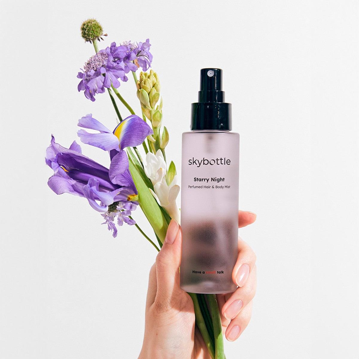 Skybottle Hair & Body Mist Lasting Fragrance with Ylang Ylang, Jasmine, Musk.