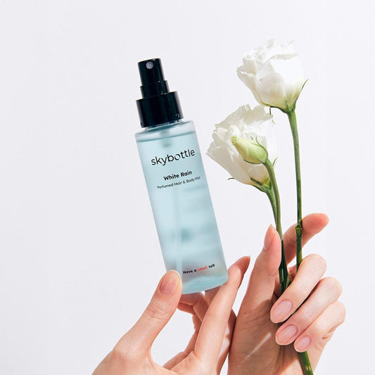 Skybottle Hair & Body Mist Lasting Fragrance with Bergamot and White Rose Scent.