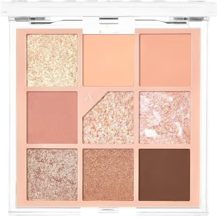 UNLEASHIA Glitterpedia Eye Palette No.3 All of Coralpink Ana Ca.