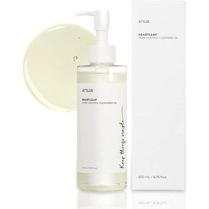Anua Heartleaf Pore Control Cleansing Oil (Óleo de Limpeza Heartleaf Control de Poros) - 200 ml